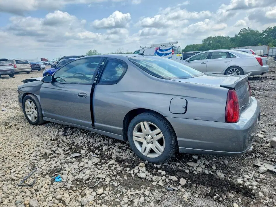2006 CHEVROLET MONTE CARLO VIN 2G1WN151169396076 фото 2