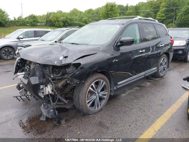 2018 Nissan Pathfinder S/sv/sl/platinum VIN 5N1DR2MM0JC671602 фото 2