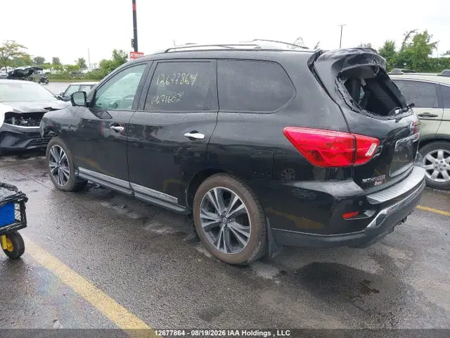 2018 Nissan Pathfinder S/sv/sl/platinum VIN 5N1DR2MM0JC671602 фото 3