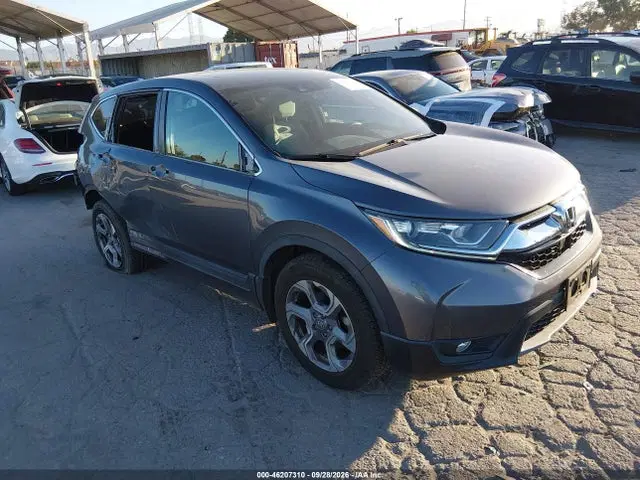 7FARW1H58KE028343 — 2019 Honda CR-V EX, Right Side, фото до ремонта