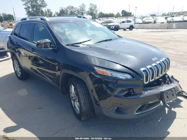 1C4PJMDB8EW133396 — 2014 Jeep Cherokee Limited, Передняя часть (Front End), фото до ремонта