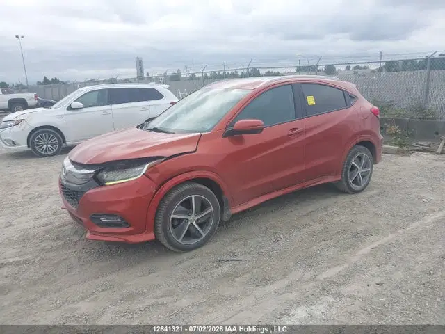 2019 Honda Hr-v Touring VIN 3CZRU6H96KM100941 фото 2