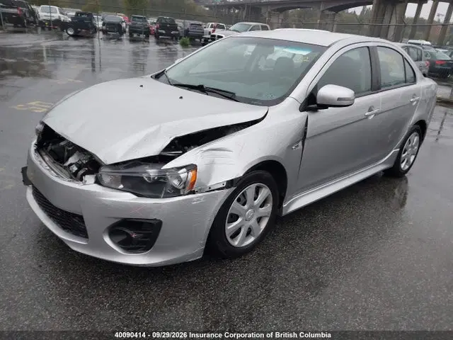 2017 Mitsubishi LANCER ES VIN JA32U2FU5HU602589 фото 2