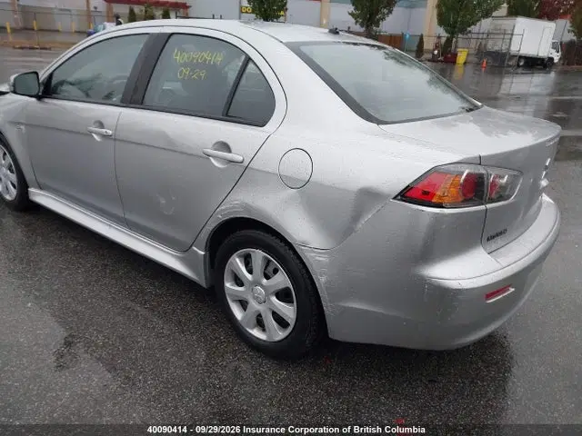 2017 Mitsubishi LANCER ES VIN JA32U2FU5HU602589 фото 3