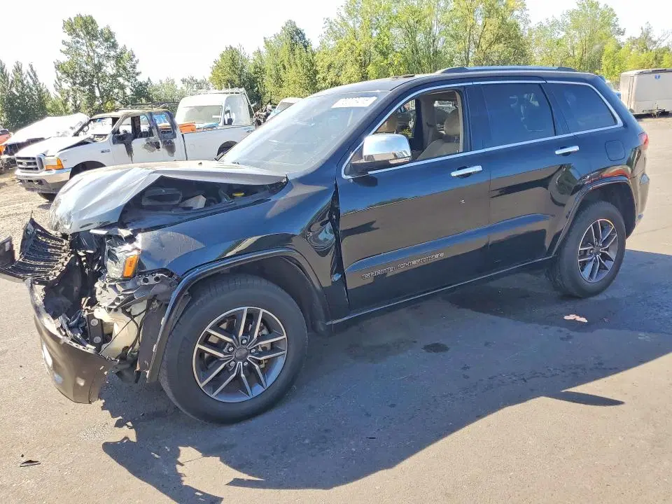 1C4RJFBG4KC762105 — 2019 Jeep Grand Cherokee, Front End, фото до ремонта