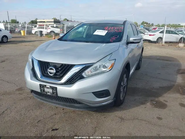2016 Nissan Murano Platinum/s/sl/sv VIN 5N1AZ2MG1GN109783 фото 2