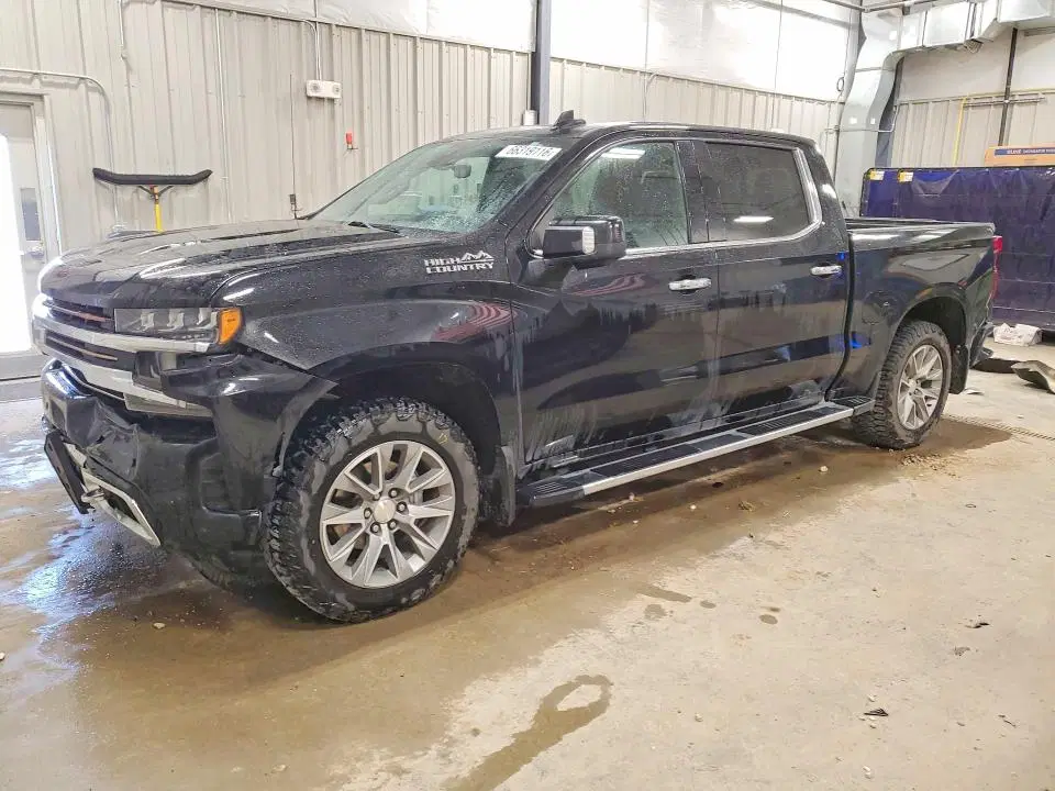 1GCUYHEL3KZ163283 — 2019 Chevrolet Silverado, Front End, фото до ремонта