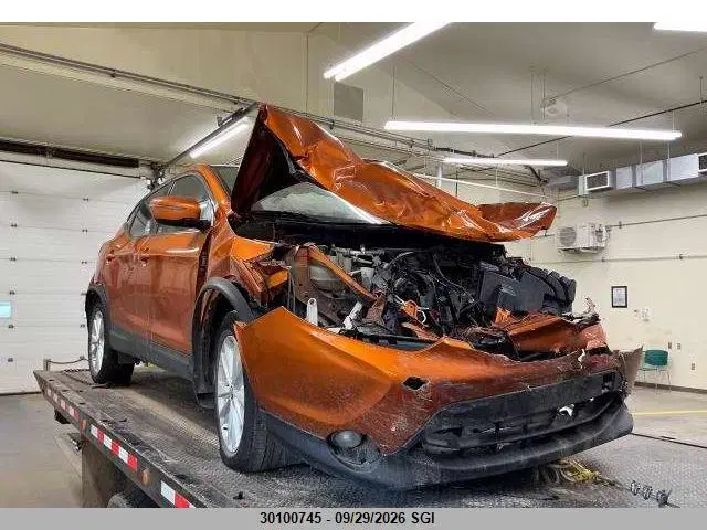 JN1BJ1CR3KW348416 — 2019 Nissan Qashqai, Передняя часть (Front), фото до ремонта