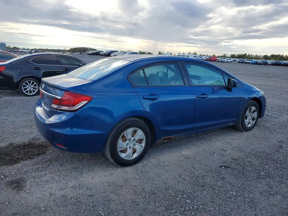 2014 HONDA CIVIC VIN 2HGFB2F42EH032351 фото 3