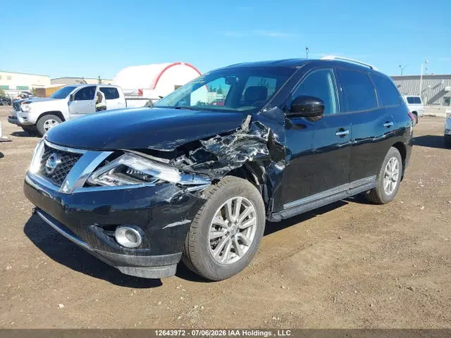 2014 Nissan Pathfinder S/sv/sl/platinum VIN 5N1AR2MM0EC644277 фото 2