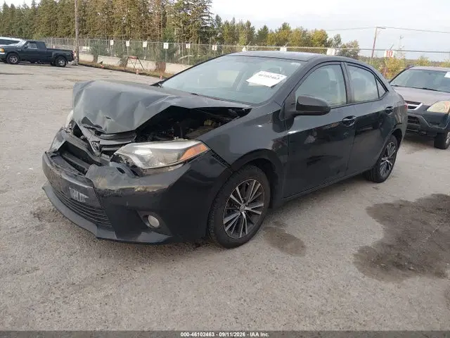 2016 Toyota Corolla Le Plus VIN 2T1BURHE8GC648364 фото 2