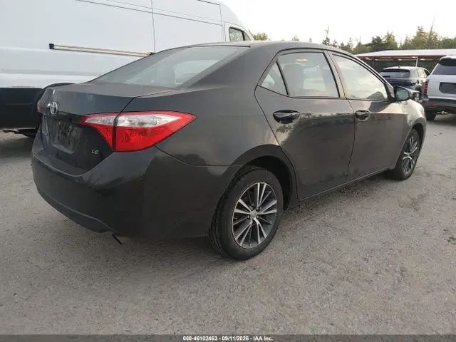 2016 Toyota Corolla Le Plus VIN 2T1BURHE8GC648364 фото 4