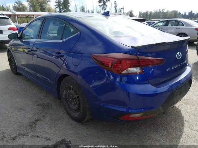 2020 Hyundai Elantra Sport VIN KMHD04LB4LU992772 фото 3