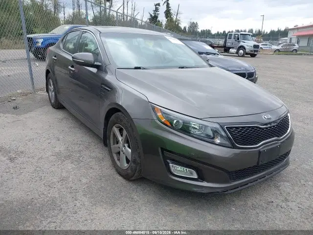 5XXGM4A76FG404546 — 2015 Kia Optima LX, Theft, фото до ремонта