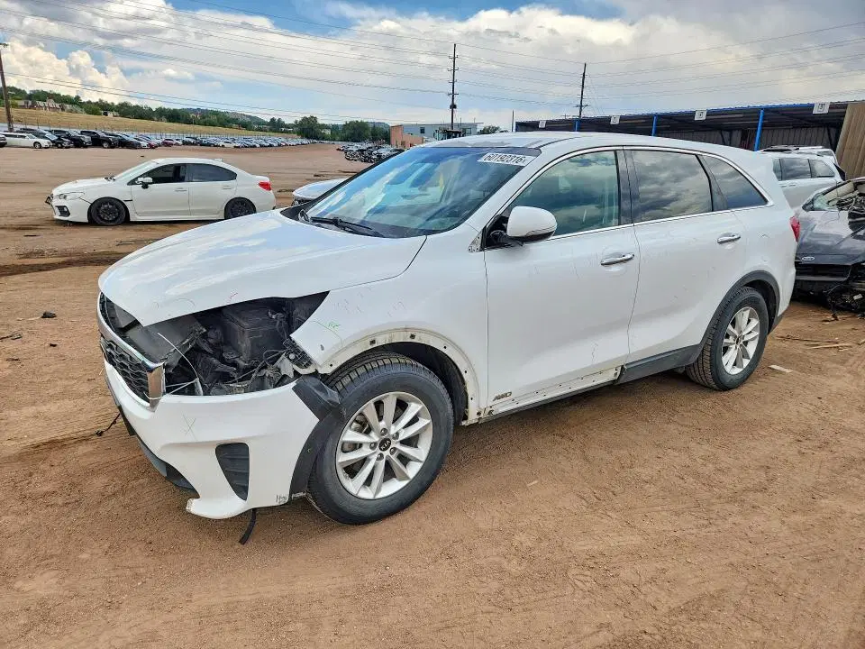 5XYPGDA52KG514473 — 2019 Kia Sorento, Передняя часть, фото до ремонта