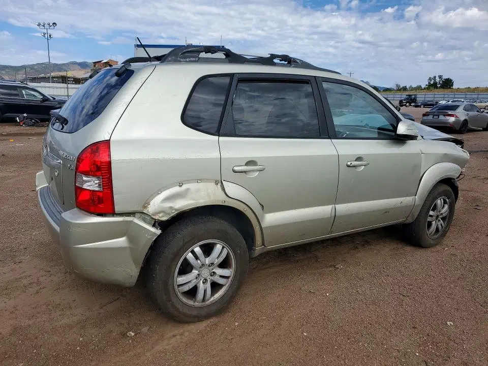2007 HYUNDAI TUCSON VIN KM8JN12D57U633491 фото 3