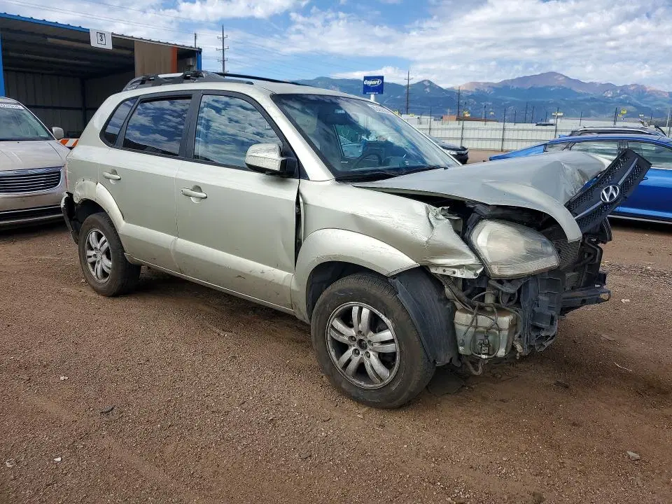 2007 HYUNDAI TUCSON VIN KM8JN12D57U633491 фото 4