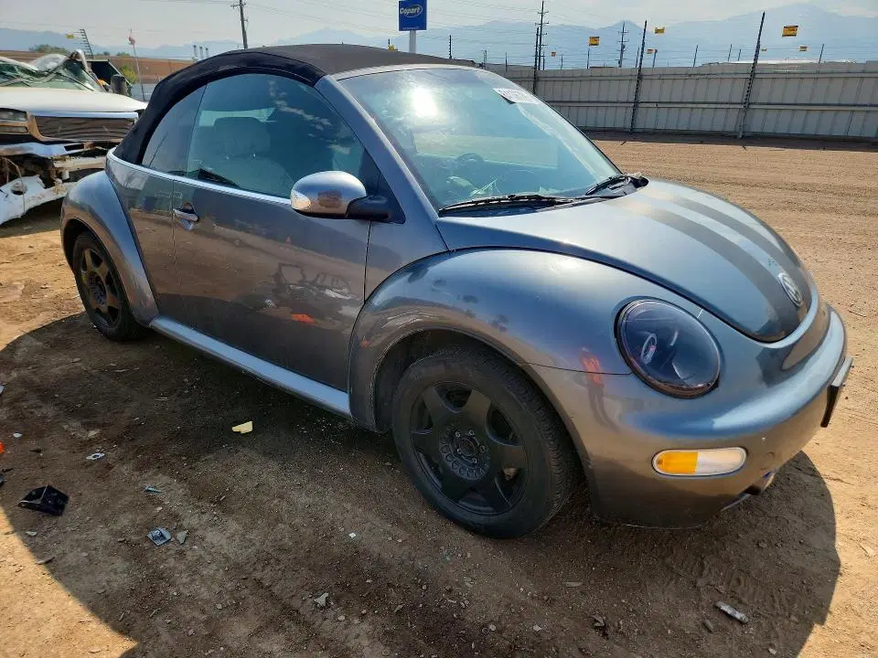 2004 VOLKSWAGEN NEW BEETLE VIN 3VWCM31Y54M314363 фото 4