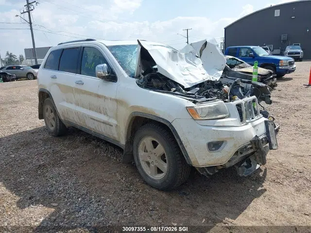 1C4RJFBG6EC346187 — 2014 Jeep Grand Cherokee Limited, Front, фото до ремонта
