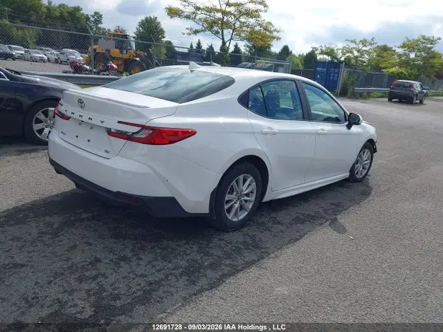 2025 Toyota Camry Xse/xle/le/se VIN 4T1DAACK0SU587132 фото 4
