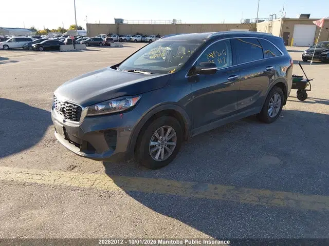 2019 KIA SORENTO LX VIN 5XYPGDA38KG455363 фото 2