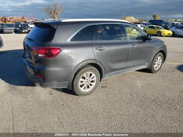 2019 KIA SORENTO LX VIN 5XYPGDA38KG455363 фото 4