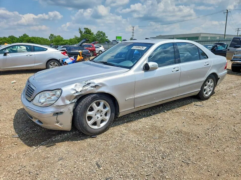2000 MERCEDES-BENZ S VIN WDBNG75J7YA106400 фото 2