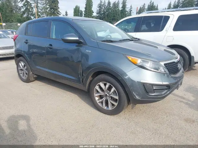 KNDPBCAC0E7560151 — 2014 Kia Sportage LX, Right Side, фото до ремонта