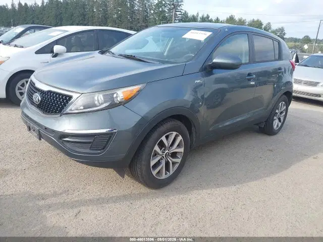 2014 KIA Sportage Lx VIN KNDPBCAC0E7560151 фото 2