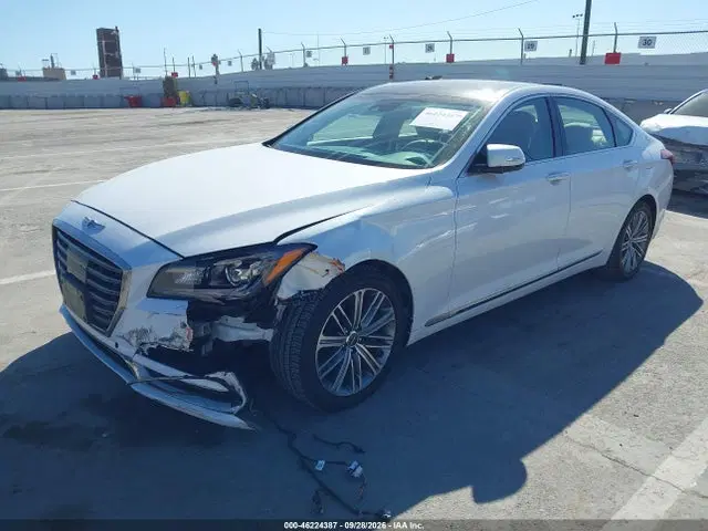 2018 Genesis G80 3.8 VIN KMHGN4JE9JU216162 фото 2