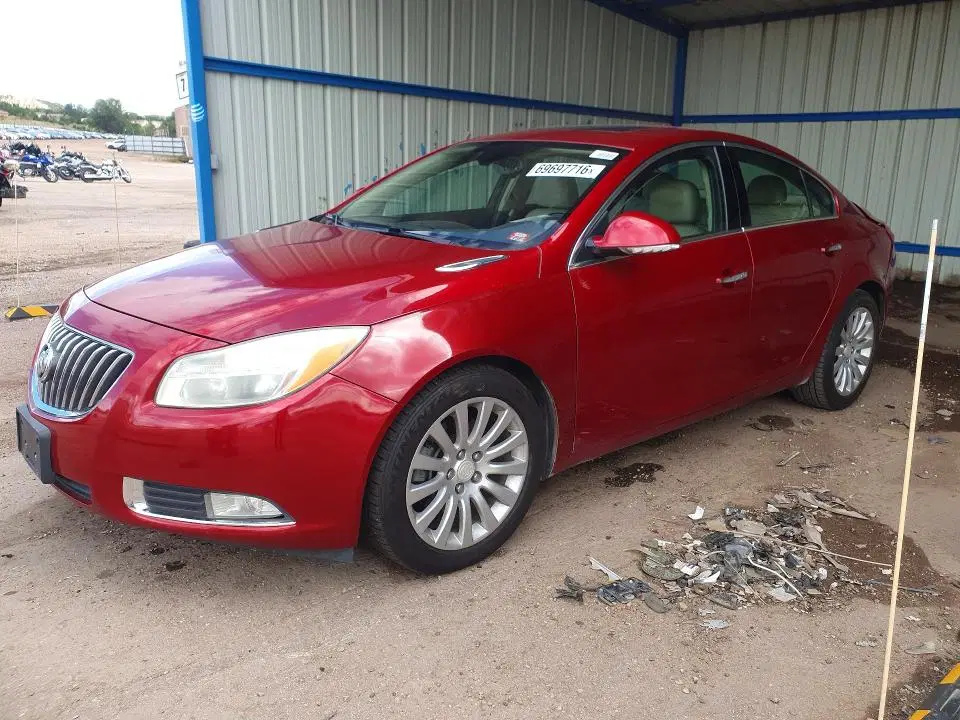 2G4GS5EVXD9226466 — 2013 Buick Regal, REAR END, фото до ремонта
