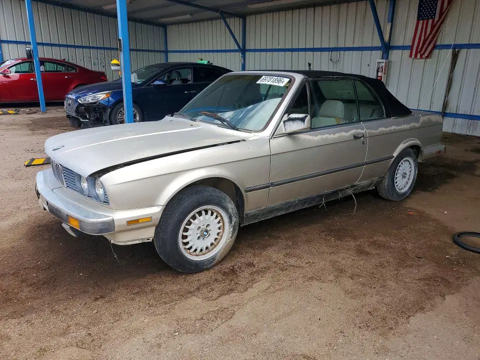 WBABB2303H1943660 — 1987 BMW 325, FRONT END, фото до ремонта