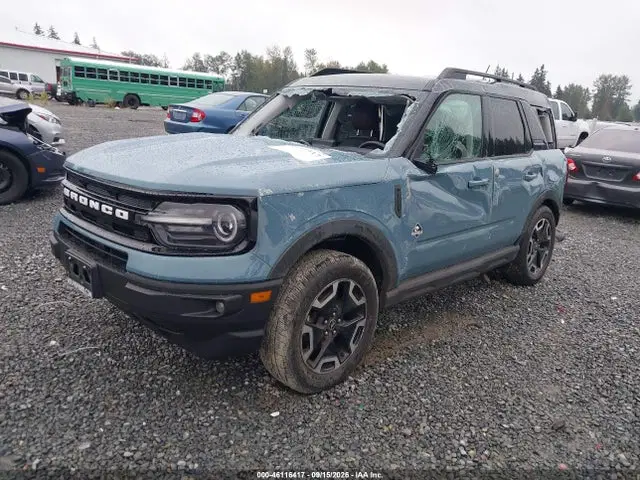 2021 Ford Bronco Sport Outer Banks VIN 3FMCR9C6XMRA57346 фото 2