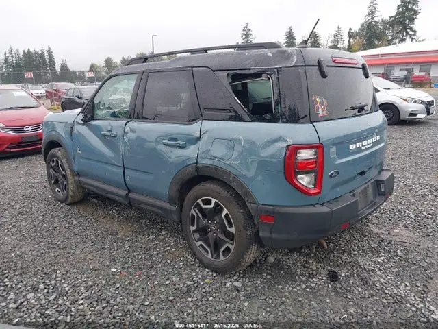 2021 Ford Bronco Sport Outer Banks VIN 3FMCR9C6XMRA57346 фото 3