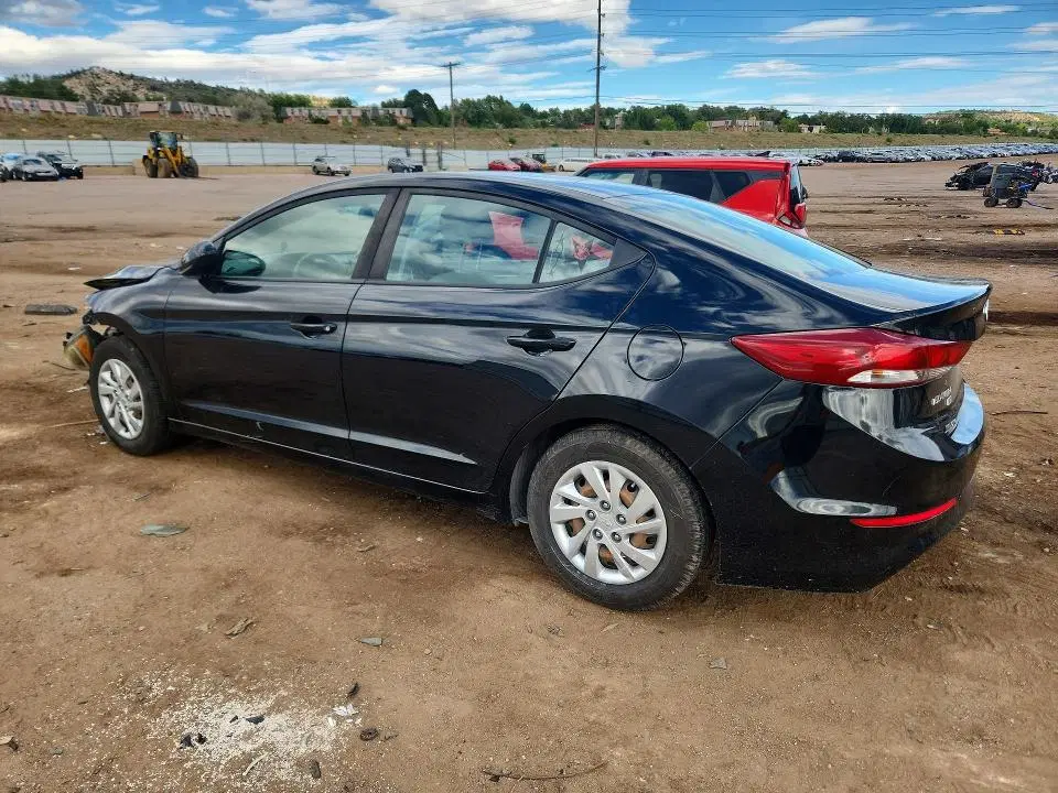 2018 HYUNDAI ELANTRA VIN KMHD74LF9JU505335 фото 2