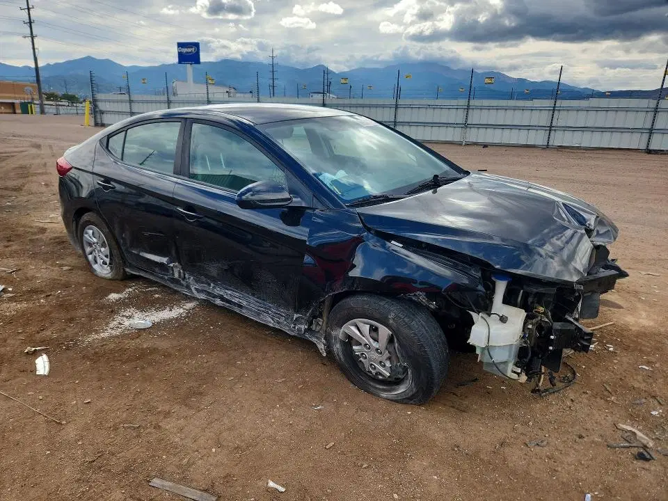 2018 HYUNDAI ELANTRA VIN KMHD74LF9JU505335 фото 4