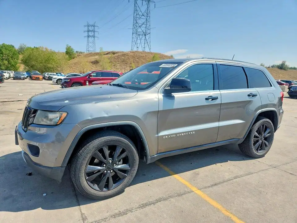 1C4RJFAG7DC595002 — 2013 Jeep Grand Cherokee, HAIL, фото до ремонта