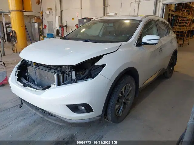 2018 Nissan Murano S/sl/sv/platinum VIN 5N1AZ2MH1JN106155 фото 2