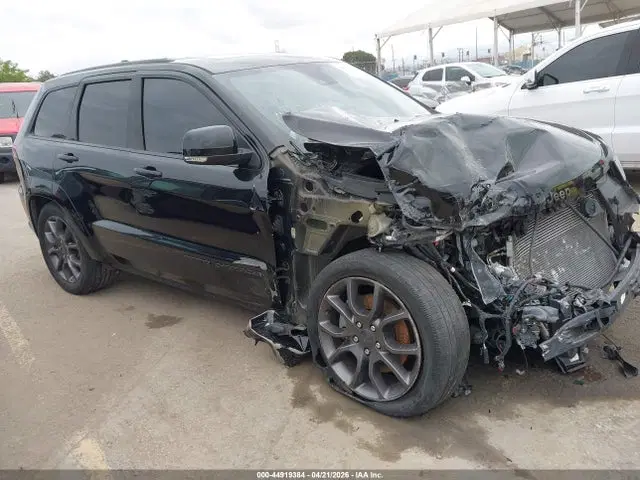 1C4RJFCG8MC673252 — 2021 Jeep Grand Cherokee High Altitude 4X4, Front End, фото до ремонта