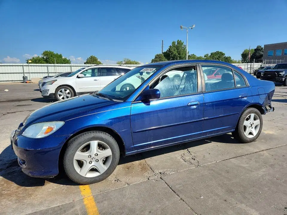 1HGES26775L006983 — 2005 Honda Civic, REAR END, фото до ремонта