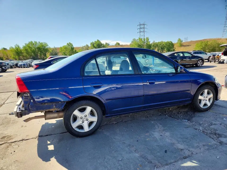 2005 HONDA CIVIC VIN 1HGES26775L006983 фото 3