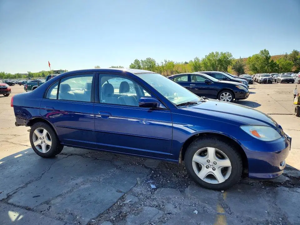 2005 HONDA CIVIC VIN 1HGES26775L006983 фото 4