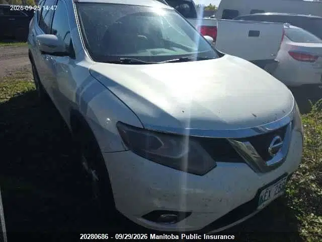 2014 Nissan Rogue Sl VIN 5N1AT2MVXEC760287 фото 2