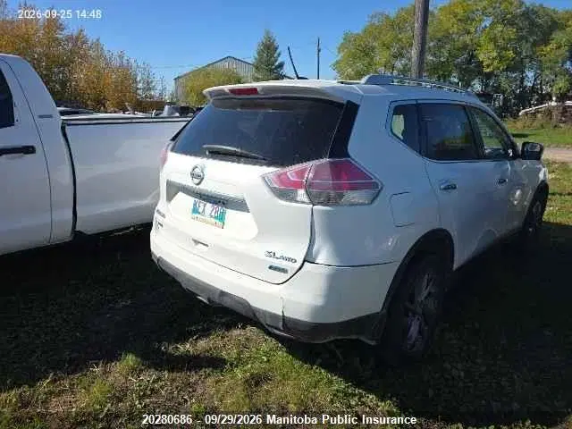 2014 Nissan Rogue Sl VIN 5N1AT2MVXEC760287 фото 4