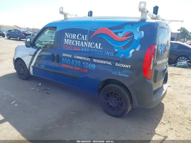 2017 RAM Promaster City Tradesman VIN ZFBERFAB7H6D99986 фото 3