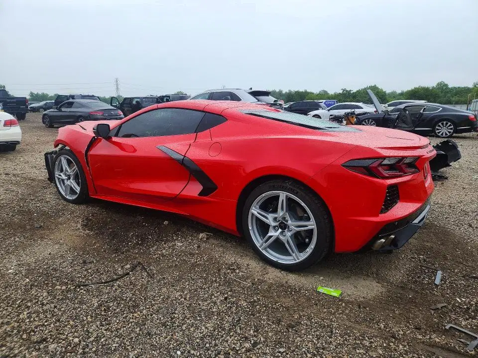 2024 CHEVROLET CORVETTE VIN 1G1YA2D42R5130704 фото 2