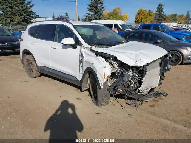 5NMS2CAD7LH161438 — 2020 Hyundai Santa Fe SE, Front, фото до ремонта