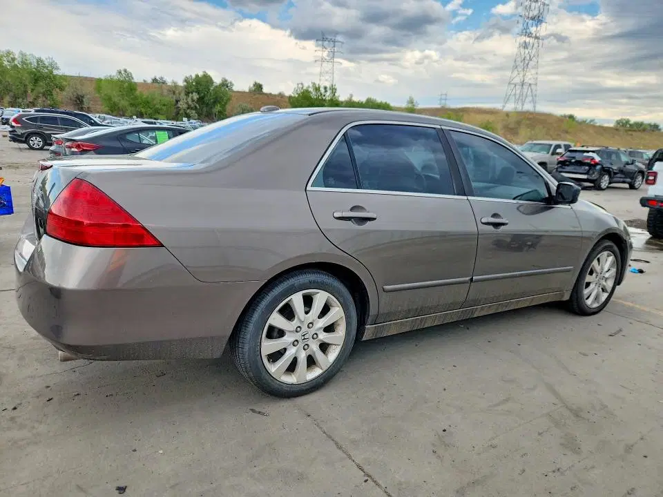 2007 HONDA ACCORD VIN 1HGCM66567A041357 фото 3
