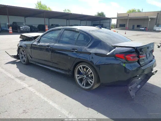 2021 BMW M550i Xdrive VIN WBA13BK06MCF93615 фото 3
