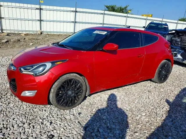 KMHTC6AD0FU229767 — 2015 Hyundai Veloster, подтопление, фото до ремонта